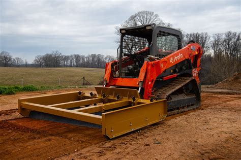 cat skid steer box blade|grading box for skid steer.